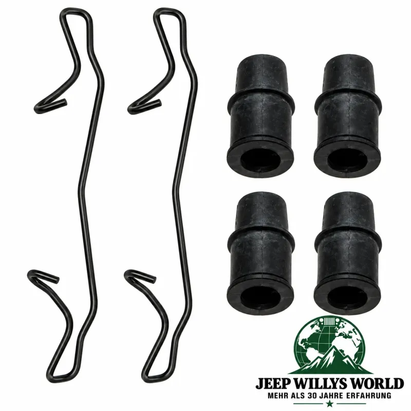 Dorman Bremsbelagfedern und Manschetten Satz hinten. Jeep Grand Cherokee WJ WG (99-04)