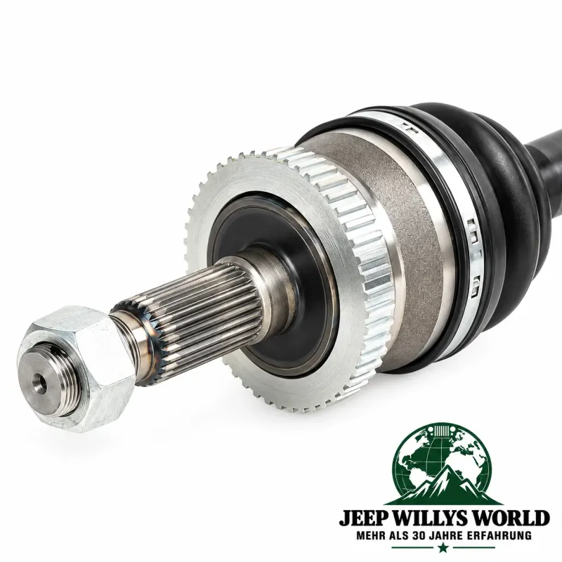 Axle Shaft Assembly Front Left with Vari Lok Jeep Grand Cherokee 99-04