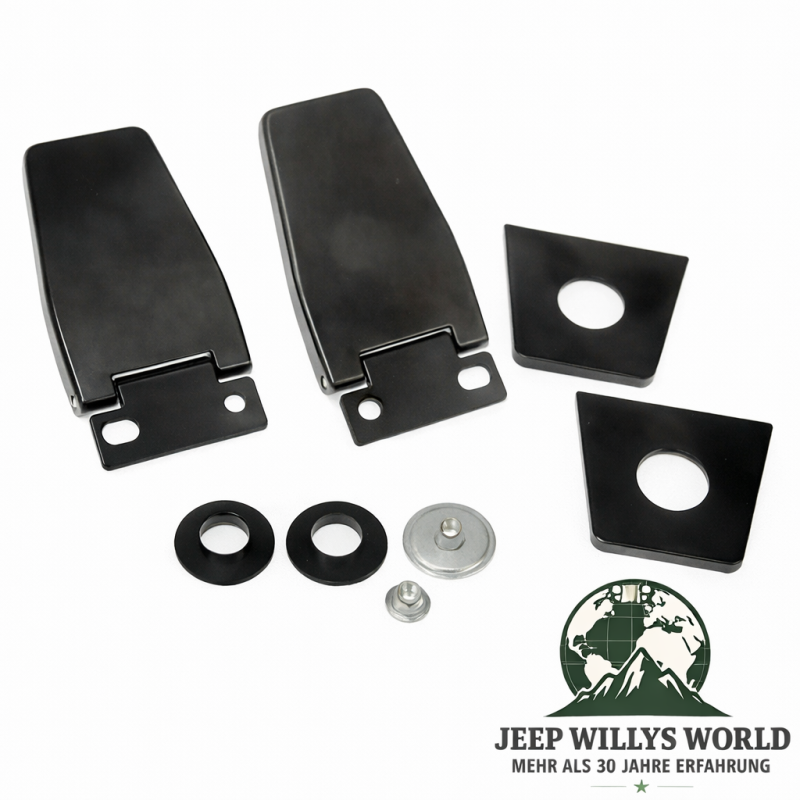 Heckklappen Scharnier Set Hardtop Jeep Wrangler 87-06