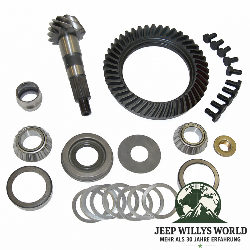 Ring & Pinion Set Differential Front Axle Dana 30 4.10 Jeep Wrangler TJ 02.10.00-06