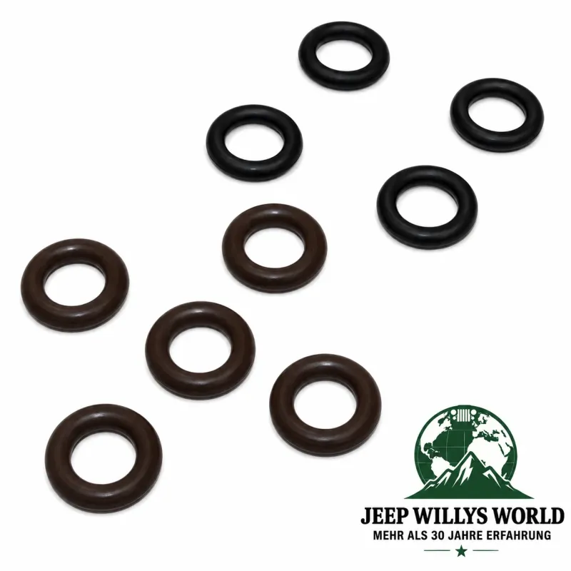 Crown Fuel Injector Seal Kit Jeep Wrangler TJ / Cherokee KJ 2.4 L (2003-2006)