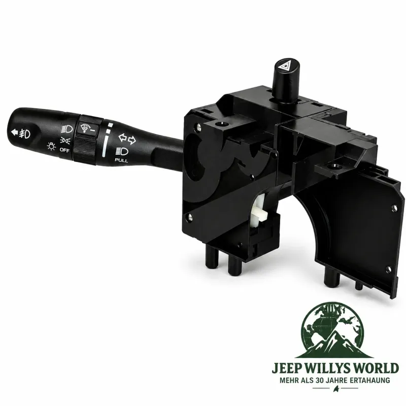 Multifunction Turn Signal,  Light switch without fog on Steering Column Jeep Wrangler, Cherokee, Compass, Patriot, Grand Cherokee (07-16)