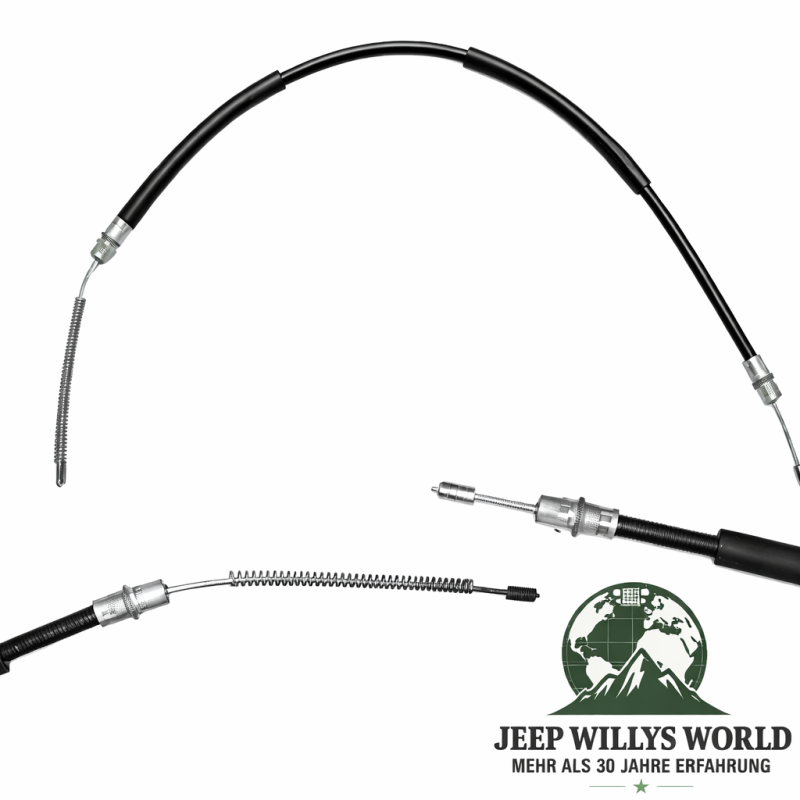 Brake Cable Rear Left Raybestos Jeep Wrangler 87-89