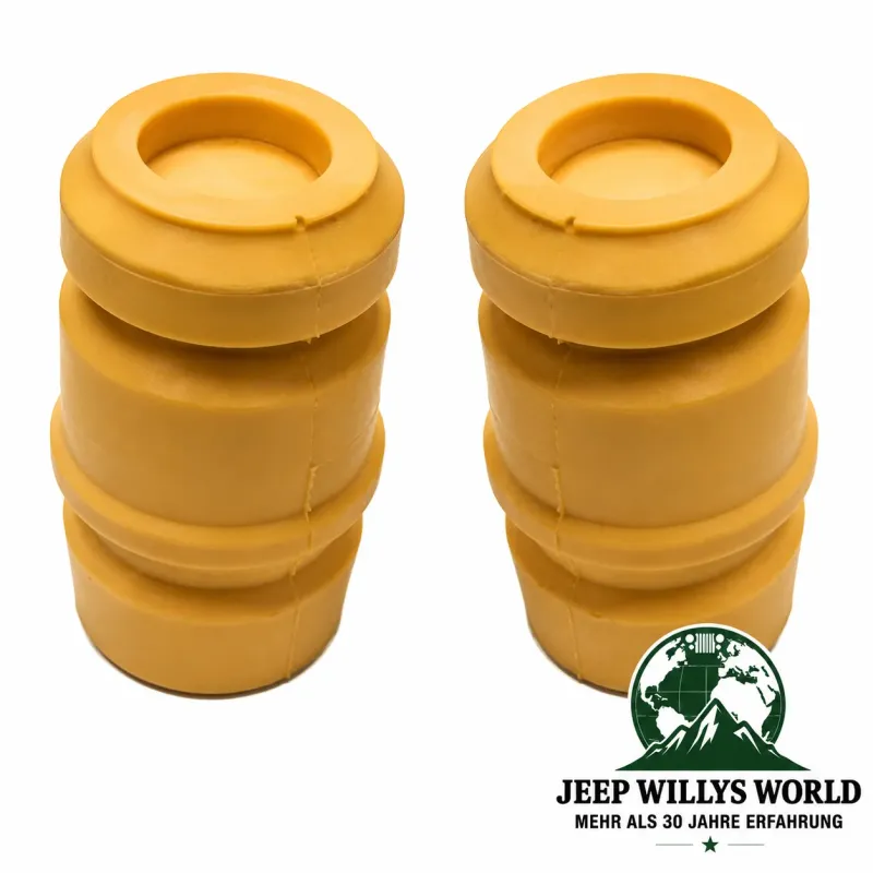 Fairchild Leaf Spring Axle Bump Stop Pair Front Jeep Cherokee XJ (1994-2001)