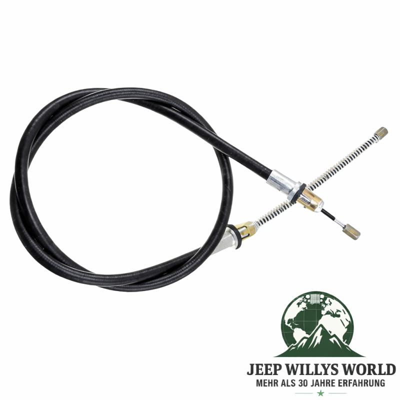 Brake Cable Rear Right Drum Brake Jeep Grand Cherokee ZJ (1993-1996).