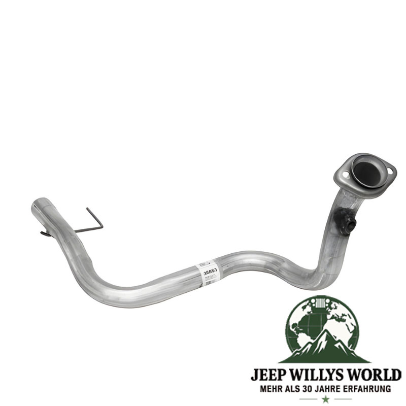 Front Exhaust Pipe (aluminized steel) for 2.5L engine. Jeep Wrangler YJ (1993-1995).