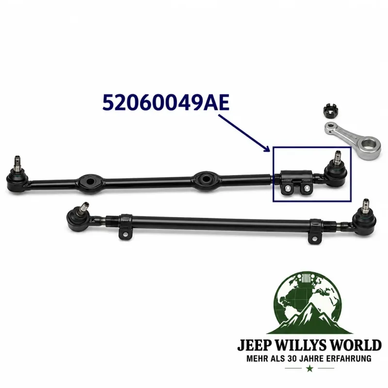 Dorman Schubstangenkopf links am Pitmanarm Lenkhebel Jeep Wrangler JK (07-18)