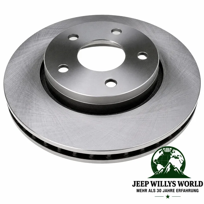 Raybestos R-Line Brake Rotor pair Front Ø 302mm Jeep Wrangler JK (07-18)