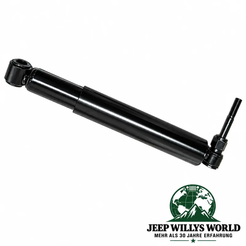 Lenkungsdämpfer inkl. Anbaumaterial. Jeep Wrangler YJ TJ, Cherokee XJ, Comanche MJ, Grand Cherokee ZJ ZG (1984-2006)