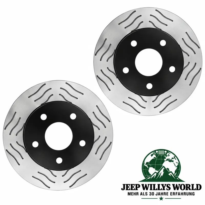 Raybestos Performance Bremsscheibe Paar vorne Jeep Wrangler YJ TJ / Cherokee XJ / Grand Cherokee ZJ (90-99)
