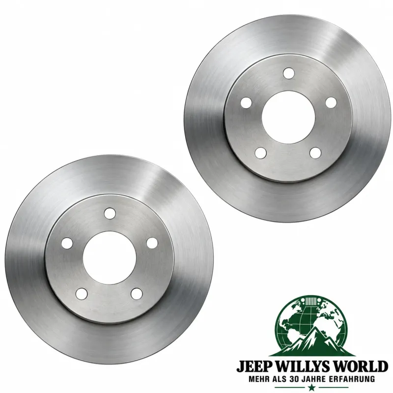 Raybestos R-Line Bremsscheiben Paar vorne Jeep Grand Cherokee WJ WG (99-04)