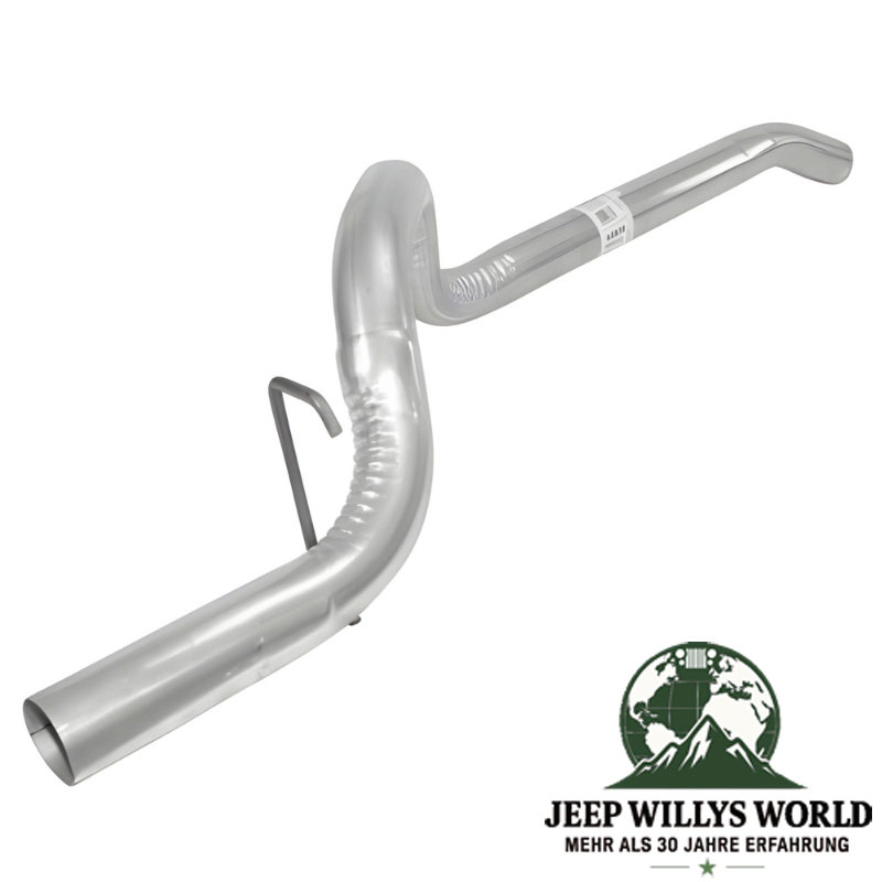 Endrohrbogen für 2,5L 4. Zylinder oder 4,0L 6. Zylinder Benzinmotor. Jeep Cherokee XJ (1996-2001).