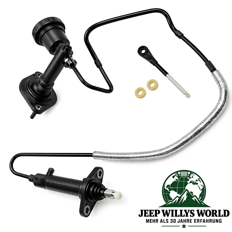 Crown Kupplungsgeberzylinder und Kupplungsnehmerzylinder Einheit Jeep Cherokee XJ 2,5L TD Diesel (00-01)