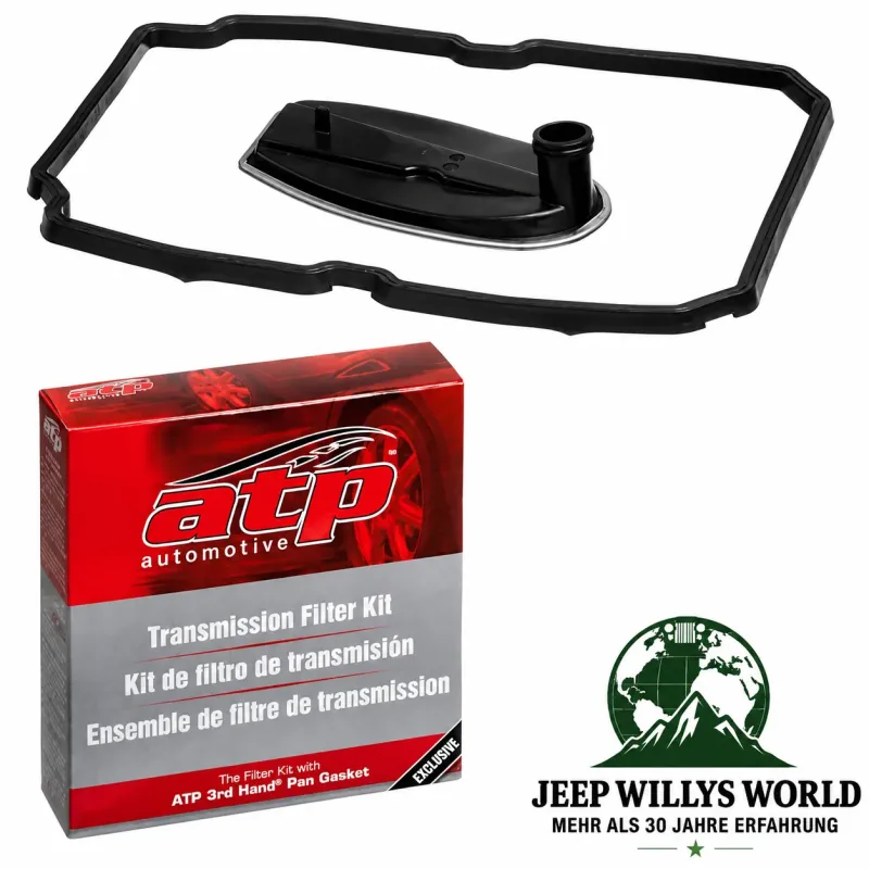 Automatic Transmission Filter and Gasket Kit Jeep Wrangler / Cherokee / Grand Cherokee / Commander with W5A580 Transmission (05-18)