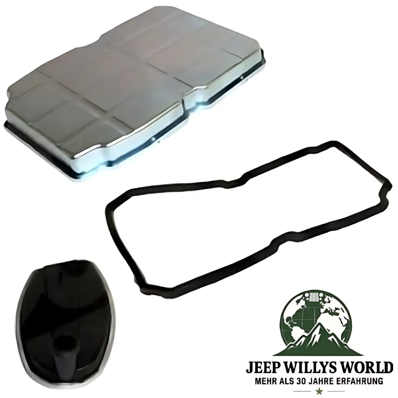 Crown Oil Pan Automatic Transmission with Filter + Gasket Jeep Wrangler JK ,Cherokee KK , Grand Cherokee WH WK2, Commander XH XK (05-18)