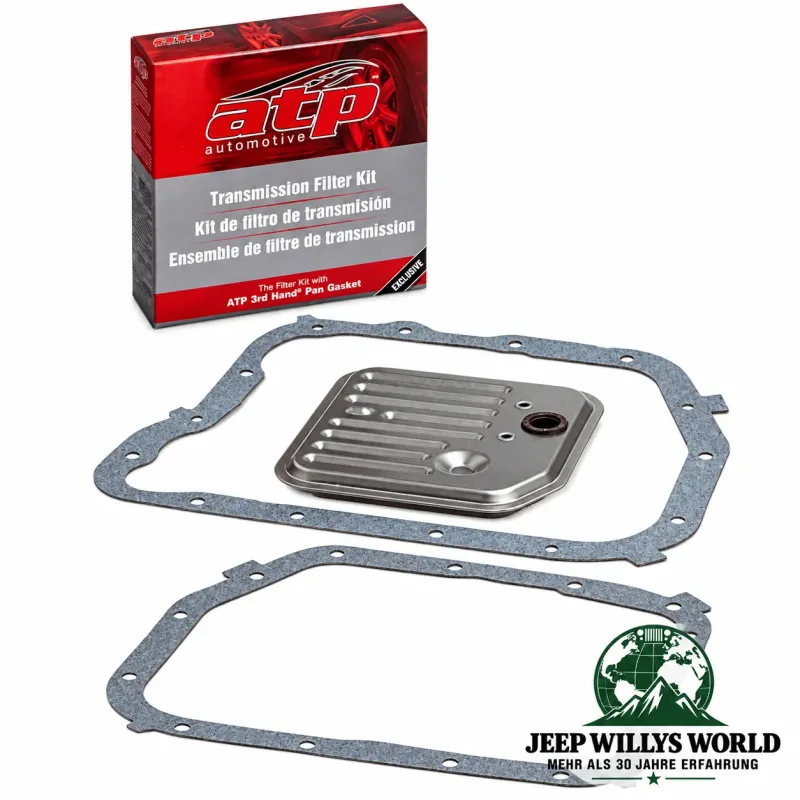 ATP Automatikgetriebefilter mit Dichtung 42RE, 44RE, 46RH, Jeep Grand Cherokee ZJ ZG WJ WG (98-04)