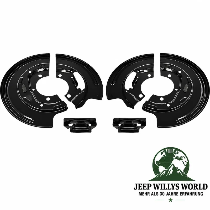 Dorman Bremsscheiben Spritzblech Set hinten Jeep Wrangler TJ / Cherokee KJ / Grand Cherokee ZJ, ZG (92-06)