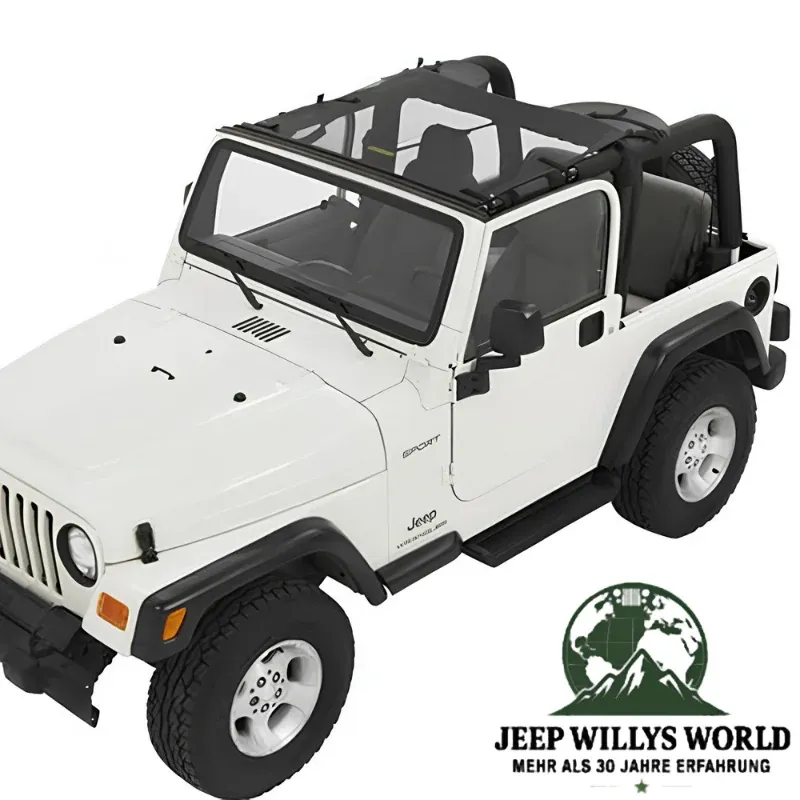 Bestop Sun Targa Bikini Top Mesh Jeep Wrangler TJ (2003-2006)