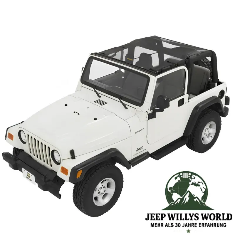 Bestop Sun Targa Safari Bikini Top Mesh Jeep Wrangler TJ (2003-2006)