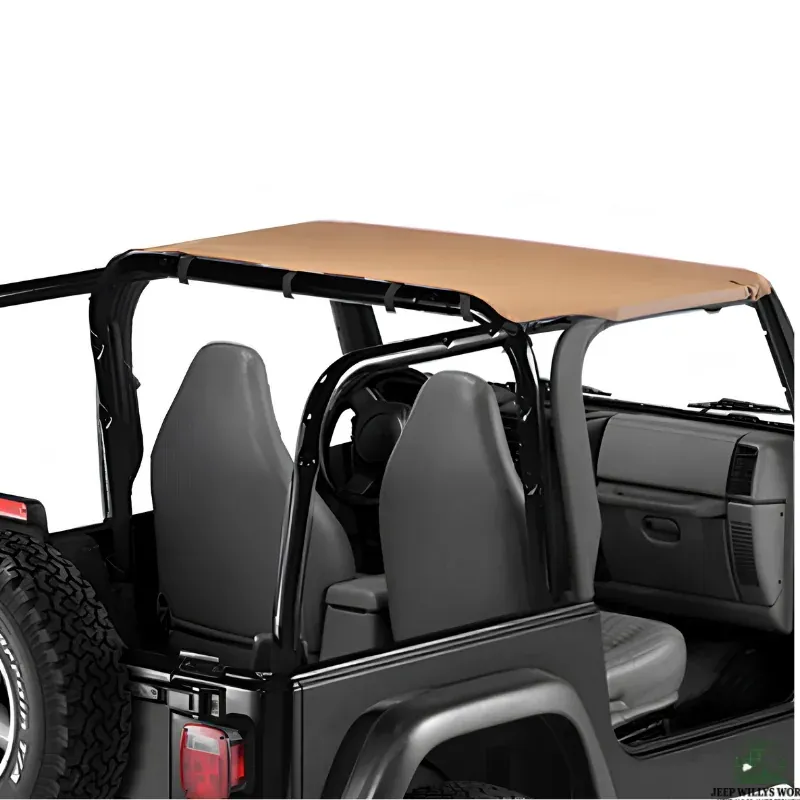 Bestop Strapless Bikini Top Vinyl Spice Denim Jeep Wrangler TJ (1996-2002)