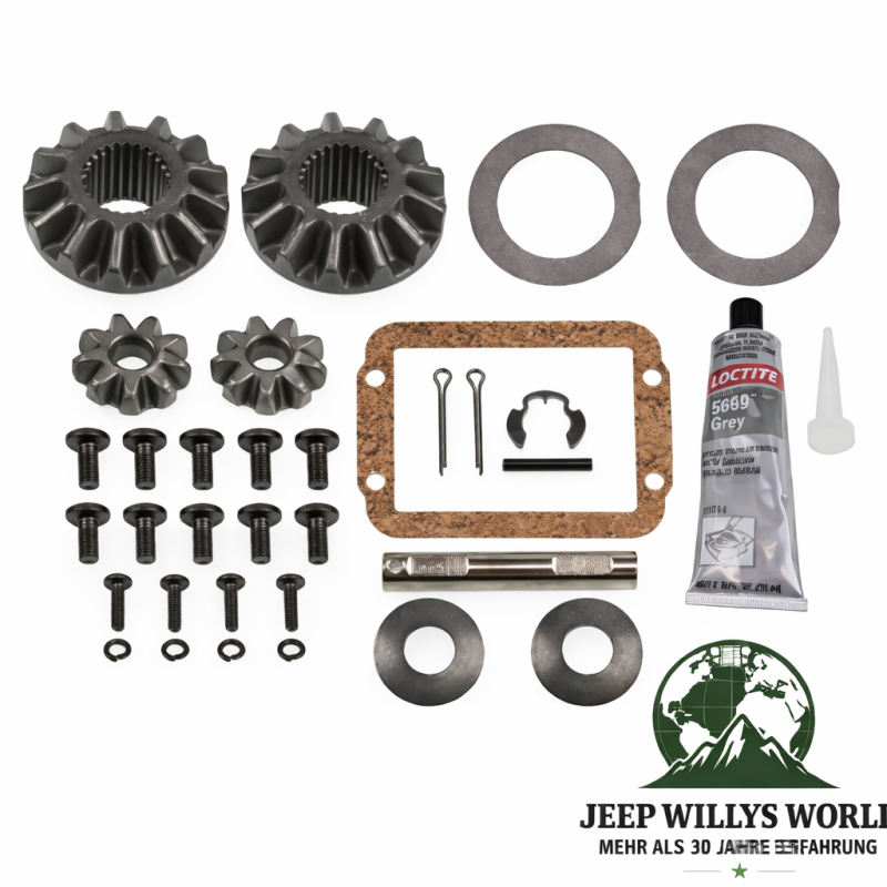 Differential Set Vorderachse Dana 30 Jeep Wrangler + Cherokee + Grand Cherokee 90-06