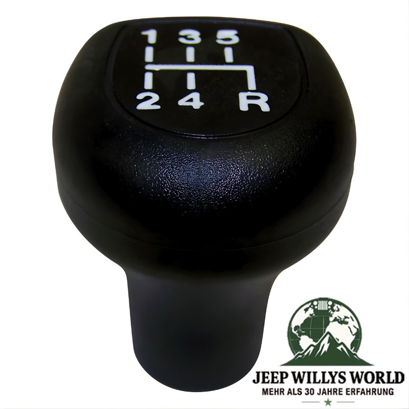 Shift Knob AX5 AX15 Transmission Jeep Cherokee XJ / Wrangler YJ / TJ / Grand Cherokee ZJ (84-01).