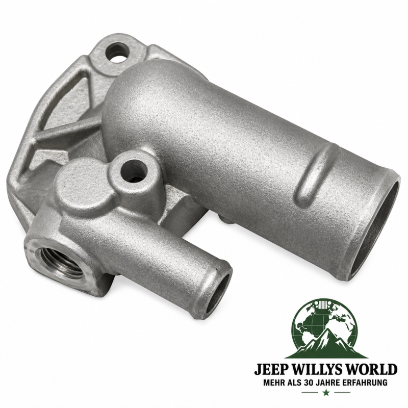 Thermostat Gehäuse Jeep Wrangler + Cherokee + Grand Cherokee 2,5 + 4,0 L 91-06