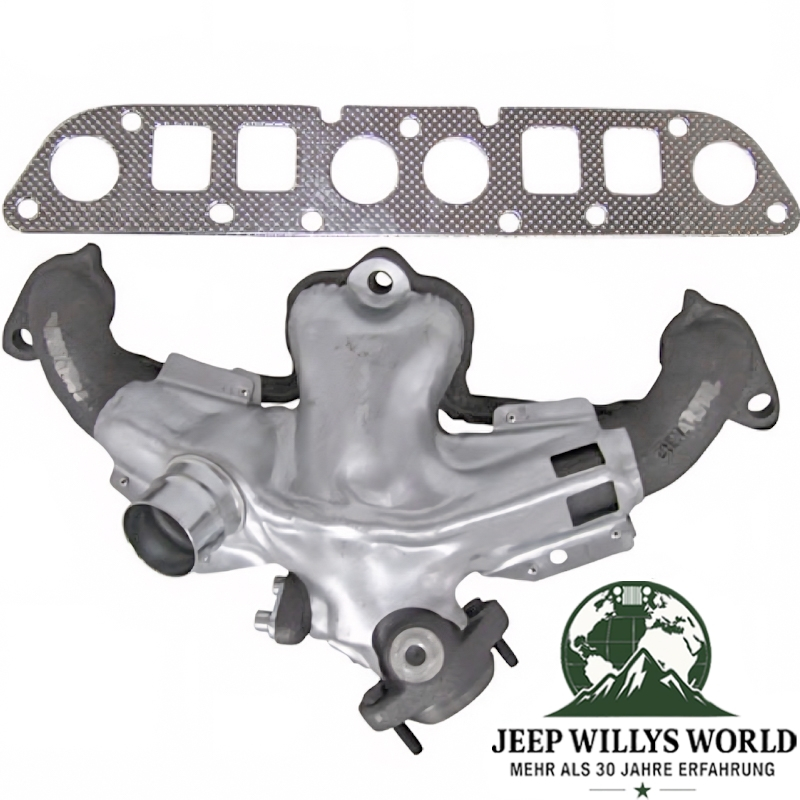Exhaust Manifold Set 2,5 L 4 Cyl CJ + Wrangler + Cherokee 83-02