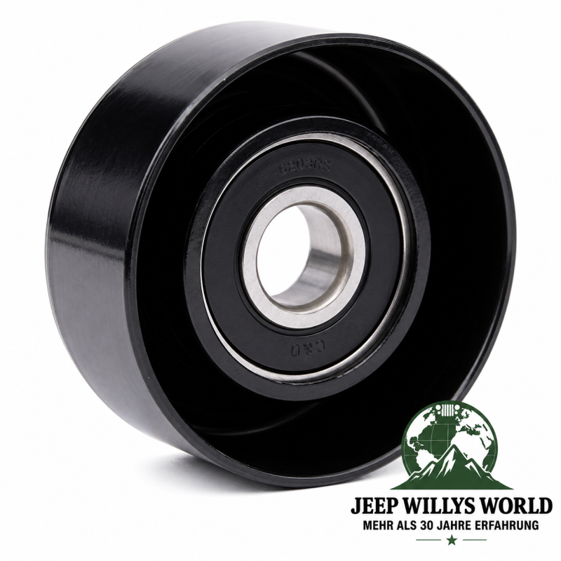 Umlenkrolle Jeep Wrangler + Cherokee + Grand Cherokee 2,5 + 4,0 L 96-02