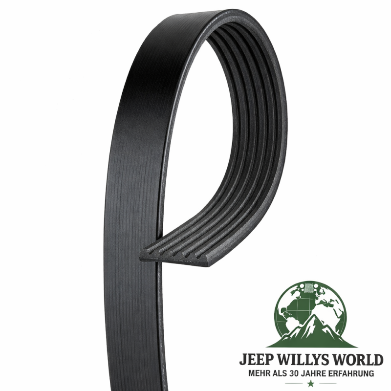 Keilrippenriemen ohne Klima 2,5 L + 4,0 L Jeep Wrangler 96-99
