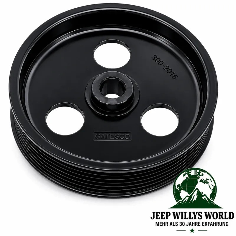 Dorman Power Steering Pump Pulley Jeep Grand Cherokee ZJ ZG 5.2L + 5.9L (1996-1998)