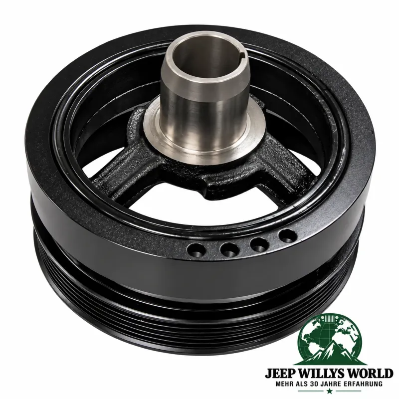Crown Crankshaft Harmonic Balancer Jeep Cherokee KJ KK / Grand Cherokee WJ WG WH WK / Commander XH XK 3.7L + 4.7L (09-12)