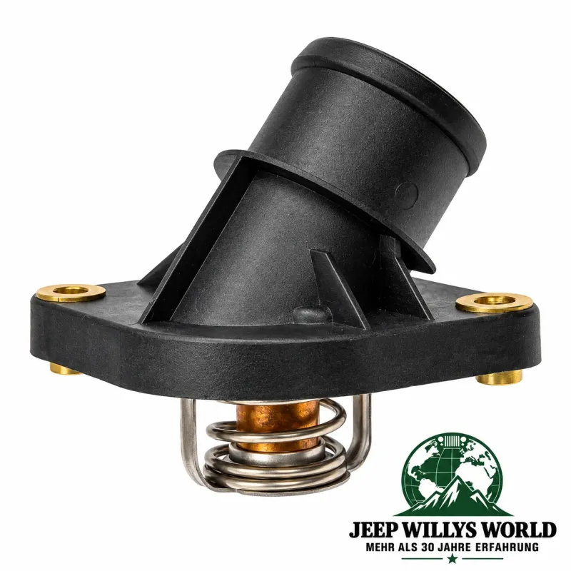 Dorman Thermostat + Housing. Jeep Cherokee, Grand Cherokee, Commander 3.7L + 4.7L (99-12)
