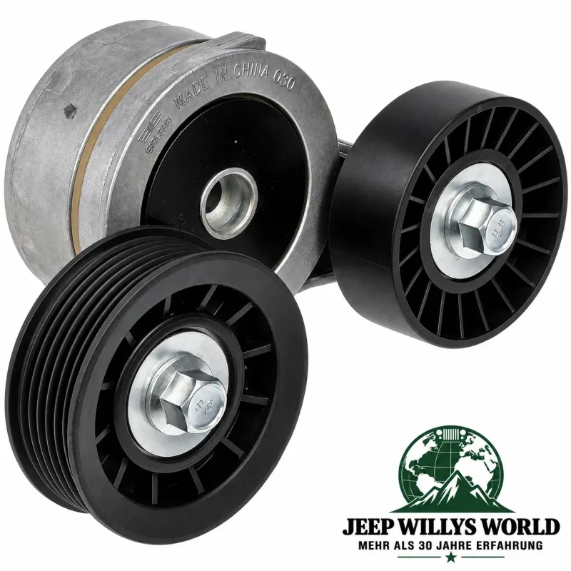 Dorman Tensioner Idler Pulley for Serpentine Belt Jeep Cherokee / Grand Cherokee / Commander 3.7L + 4.7L (99-12)