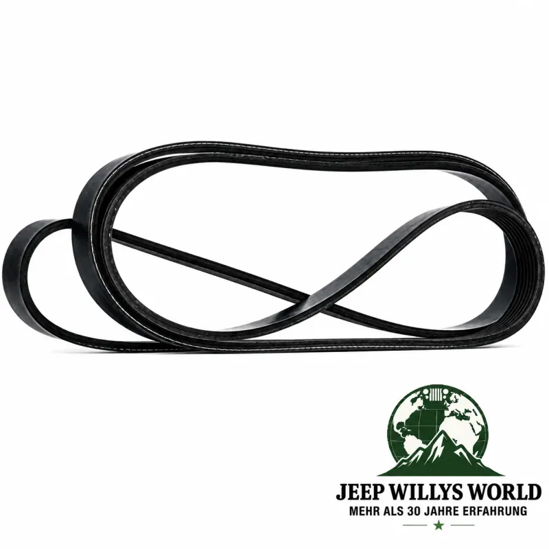 Keilrippenriemen Flachriemen Serpentinenriemen Jeep Wrangler JK 2,8L CRD mit Klimaanlage (07-18)