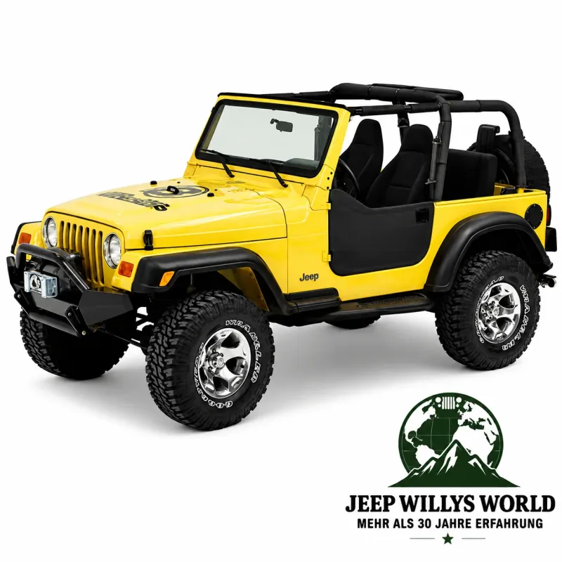Bestop Lower Half Fabric Soft Doors Bestop Black Diamond Jeep Wrangler TJ (1996-2006)