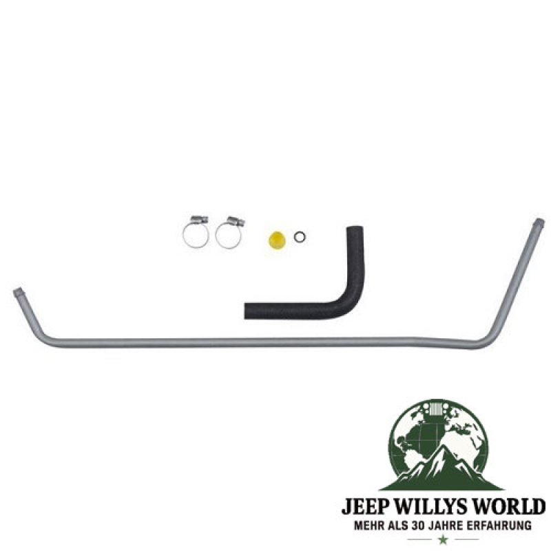 Servodruckschlauch Servolenkung für 2,5L 4-Zylinder Motor. Jeep CJ5 / CJ7 / CJ8 (1983-1986).