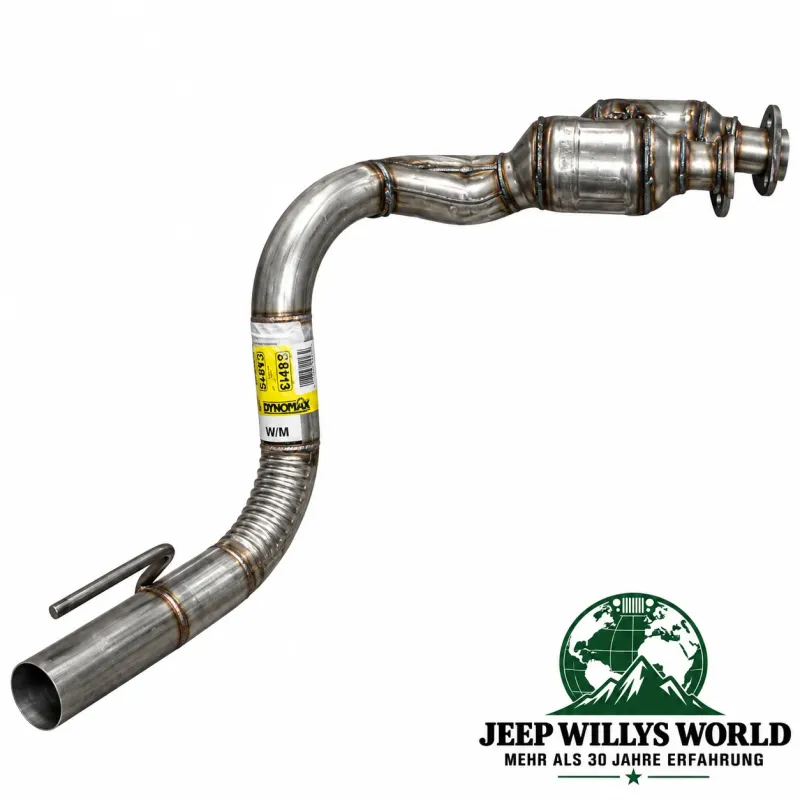 Walker Hosenrohr, Flammrohr mit zwei Katalysatoren für 4,0L Motor. Jeep Grand Cherokee WJ WG (01-04)