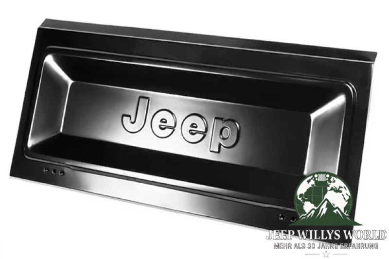 Tailgate rear door with embossing Jeep CJ 76-86