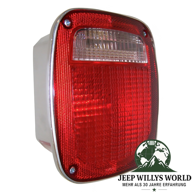 Tail light US right Chrome Jeep CJ 76-80