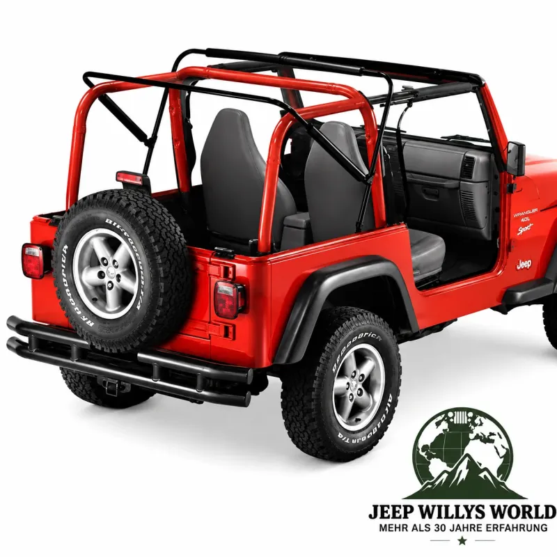Bestop Supertop Softtop with tinted Windows Spice Denim Jeep Wrangler TJ (1996-2006)
