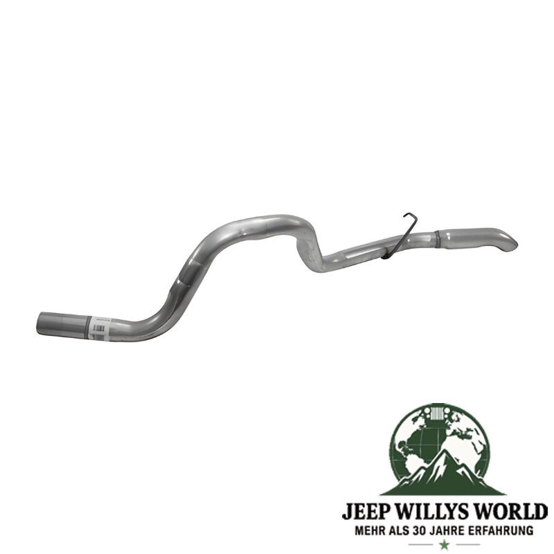 Exhaust Tailpipe (aluminized) with 2" (50,80 mm) Inlet for 4.0L and 5.2L gasoline engine. Jeep Grand Cherokee ZJ / ZG (1996-1998).