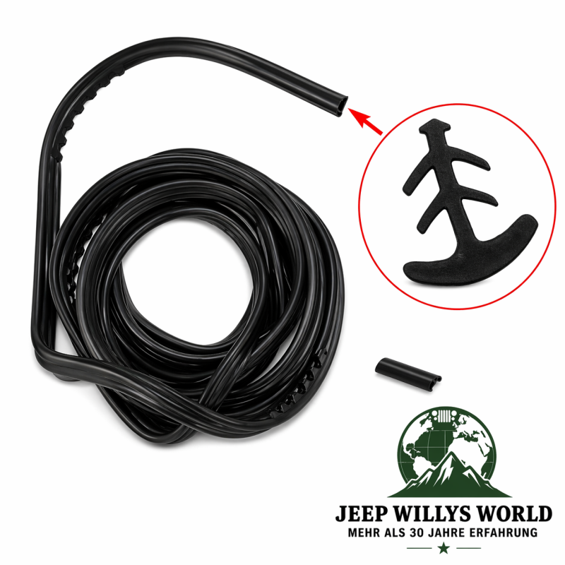 Scheibendichtung Frontscheiben Kit Jeep Wrangler 87-95