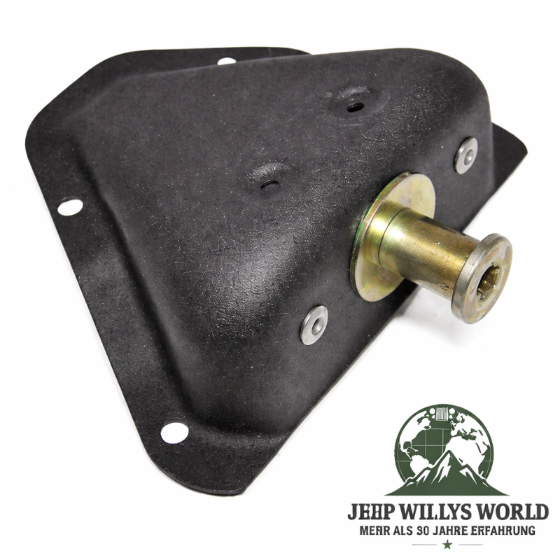 Türschließbolzen links schwarz Jeep CJ + Wrangler YJ 81-95