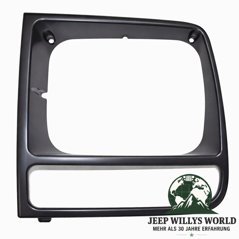 Headlight Bezel Black Plastic Right Jeep Cherokee 97-01