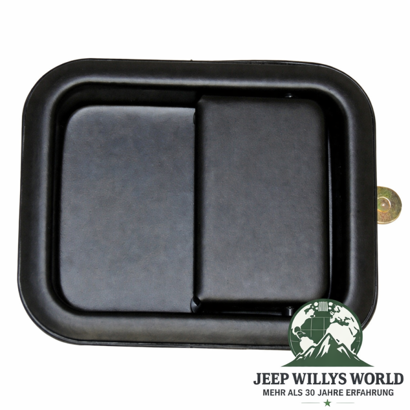 Türgriffmulde außen Stahltüre Schwarz Jeep CJ + Wrangler 81-06