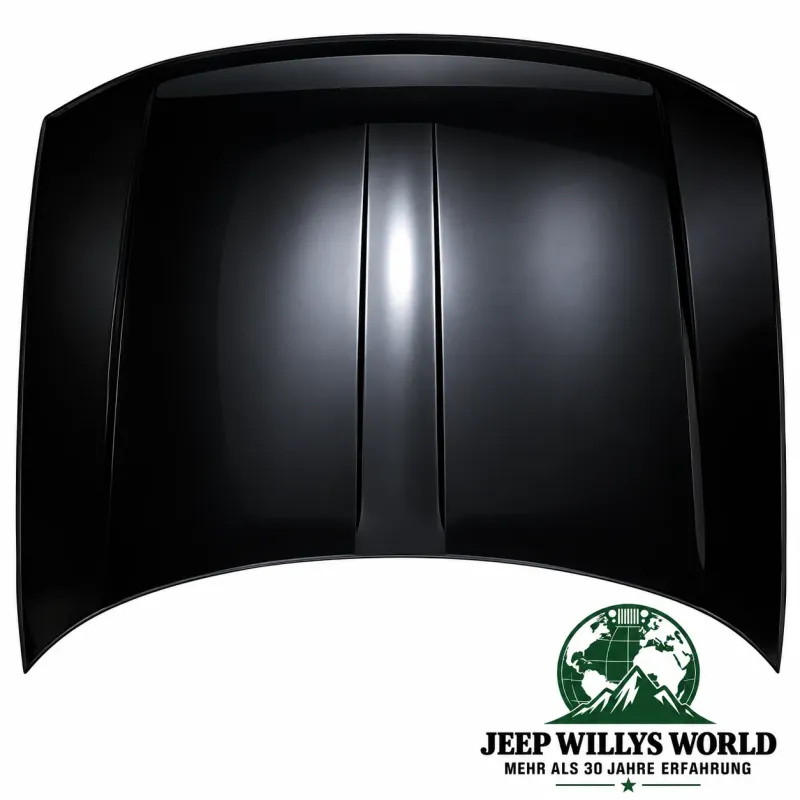 Crown Motorhaube Stahl schwarz grundiert Jeep Grand Cherokee WJ WG (99-04)