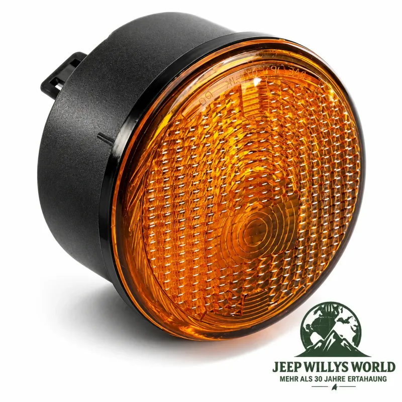 Crown Blinkleuchte im Frontgrill orange rechts Jeep Wrangler JK (07-13)