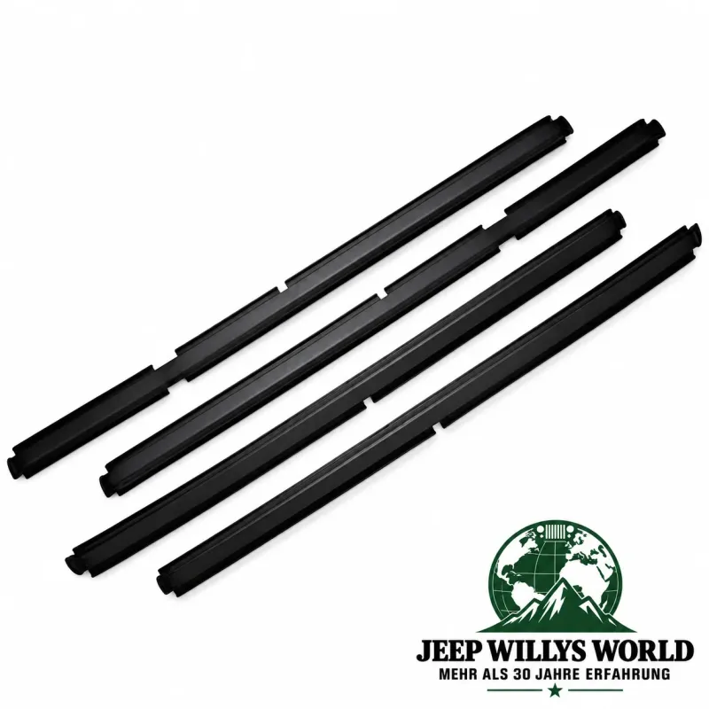 Fairchild Türdichtsatz Abstreifer Paar hinten links + rechts außen. Jeep Grand Cherokee WJ WG (99-04)