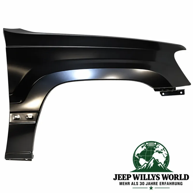 Crown Kotflügel vorne rechts schwarz grundiert Jeep Grand Cherokee WJ WG (99-04)